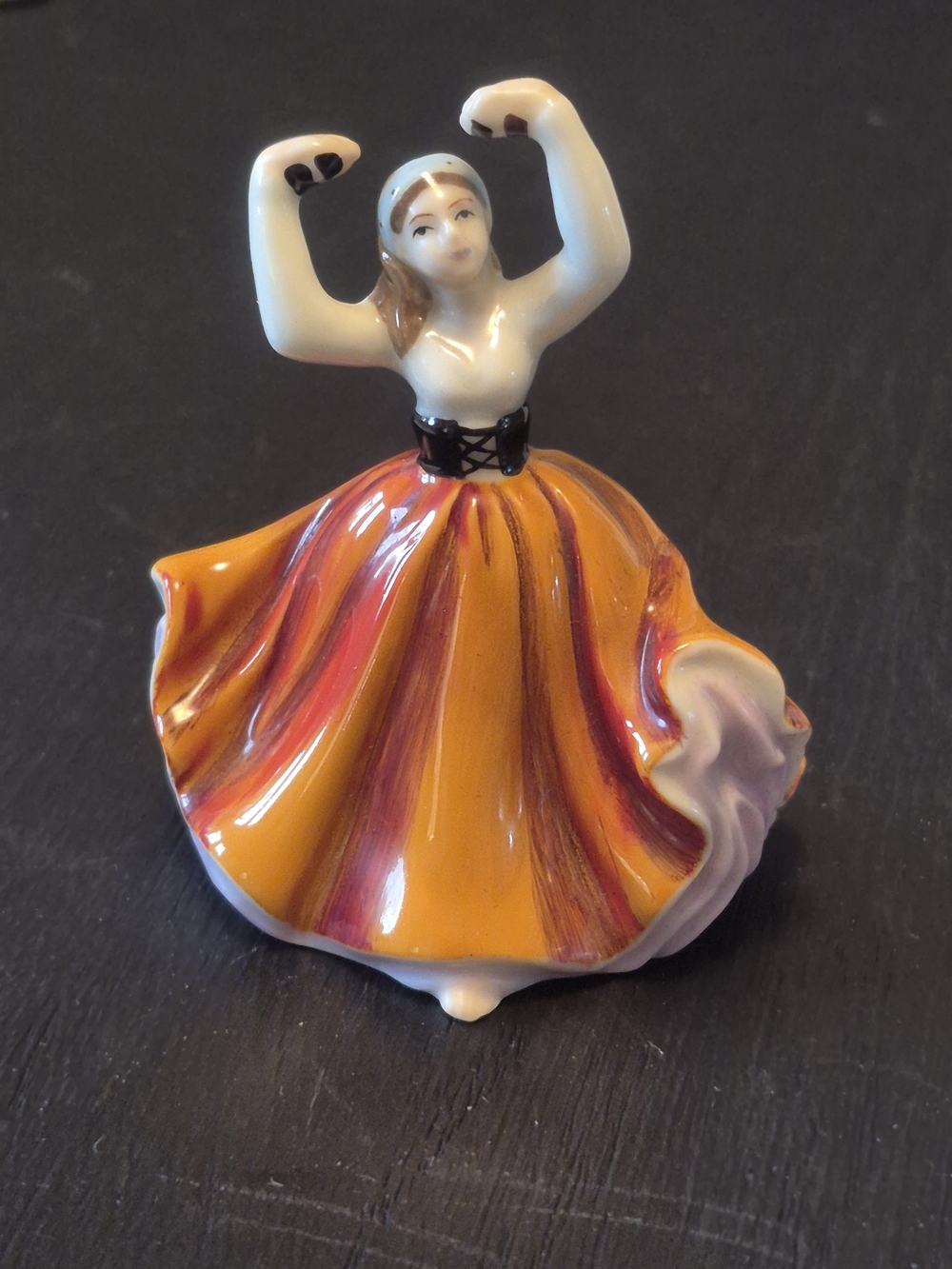 Two Mini Royal Doulton Figurines, Karen And Susan